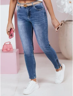 Dámske džínsové nohavice WERNI navy blue FashionStreet UY2366