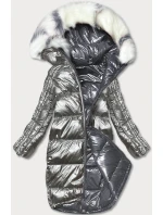 DWUSTRONNA METALICZNA KURTKA ZIMOWA model 21243690 - MINORITY