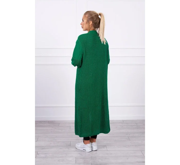 Zelený dlouhý svetr Zelený dlouhý svetr