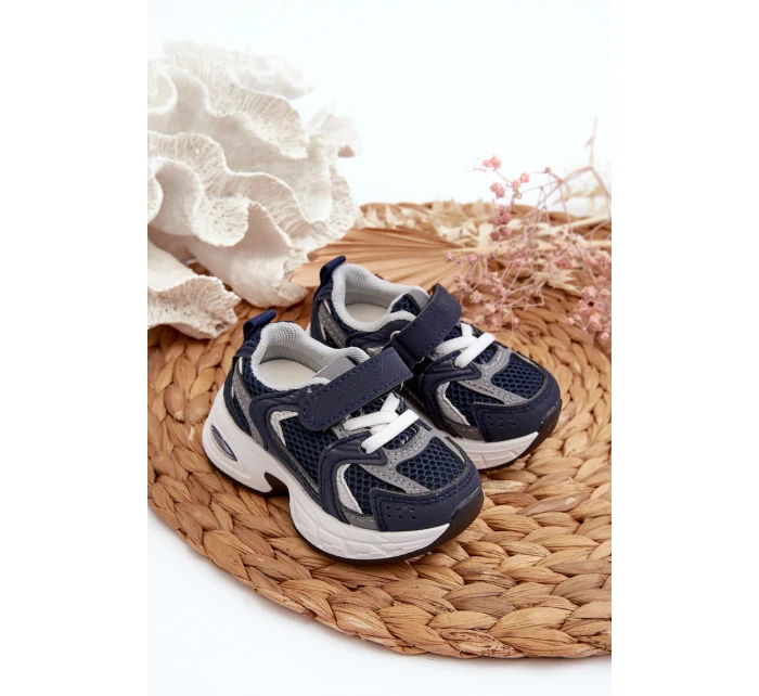 Dziecięce Buty Sportowe Sneakersy Na Rzep Granatowe Rulagia Dziecięce Buty Sportowe Sneakersy Na Rzep Granatowe Rulagia