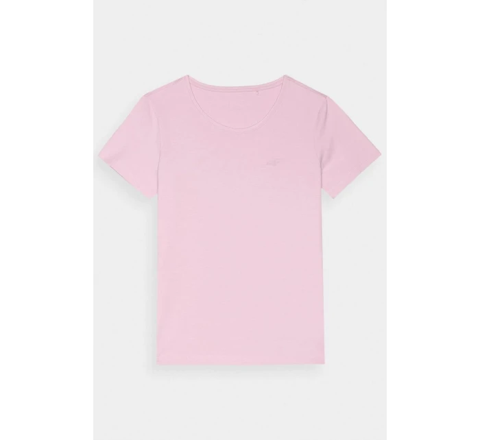 Dámské Hladké Tričko S Růžové model 21668570 - 4F