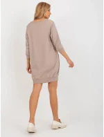 Šaty RV SK 7203.35P tmavo lila