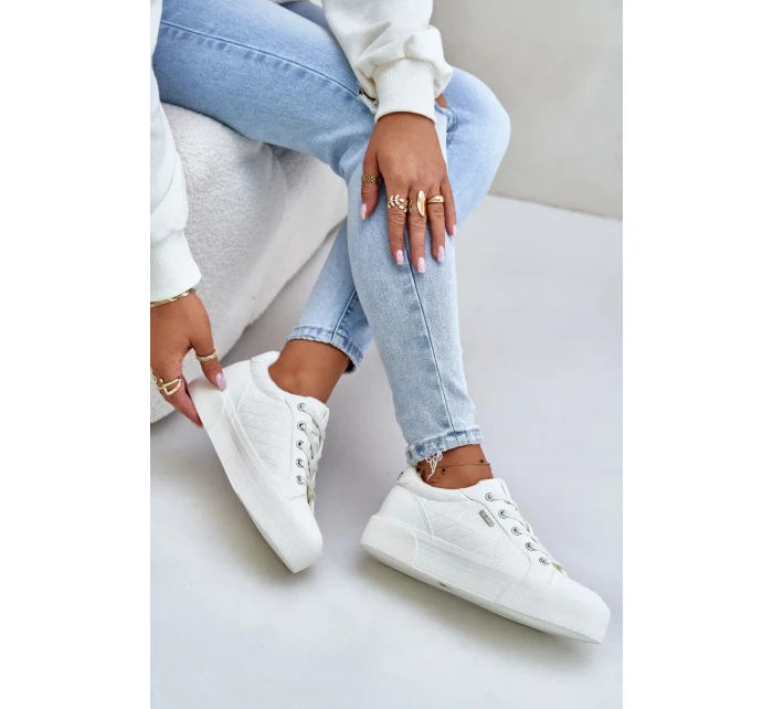 Dámske tenisky 274A464 white - BigStar Dámske tenisky 274A464 white - BigStar