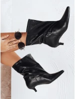 Dámské černé kozačky Dstreet model 21993430 - FashionStreet