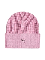 Puma Kovová čiapka Cat Beanie ružová 26404 05