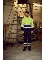 Mikina s kapucňou Yoko HVK 05 Hi-Vis 79.VK05 čierna Mikina s kapucňou Yoko HVK 05 Hi-Vis 79.VK05 čierna