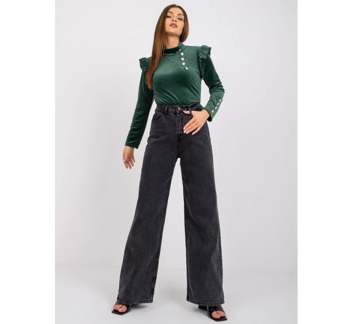 Blúzka DHJ BZ 6533A.44P tmavo zelená Blúzka DHJ BZ 6533A.44P tmavo zelená