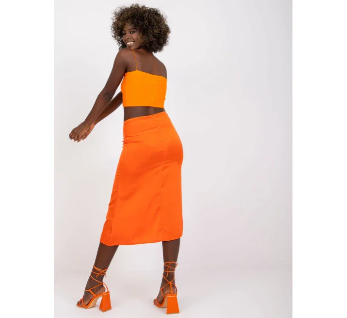 Sukňa WN SD 1702.21 oranžová