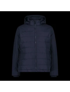 Pánská sportovní bunda s kapucí zateplená tmavě modrá model 21350619 pánské - CMP