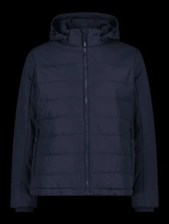 CMP pánska športová bunda s kapucňou zateplená tmavomodrá (34K0147/N950) pánska