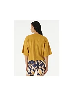 model 22189815 Crop Heritage Tee žlutá - Rip Curl