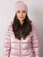 Dámska čiapka.15 svetlo ružová