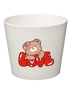 LOVE (BEAR) - veľký hrniec
