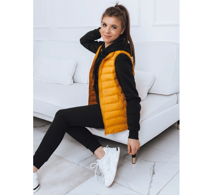 Dámská žlutá vesta Dstreet model 21964296 - FashionStreet
