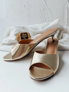 DORIMI dámske zlaté žabky FashionStreet ZY0974