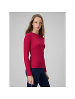Dámský žebrovaný úplet slim fit longsleeve model 22209696 dámské - 4F