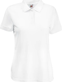LadyFit 65/35 Polo Dámské piqué polo model 22426796 white - Fruit of the Loom