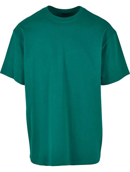 Build your Brand BY 102 Oversize tričko z hrubej bavlny 56.0102 zelené Build your Brand BY 102 Oversize tričko z hrubej bavlny 56.0102 zelené