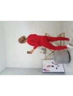 Červená tepláková súprava