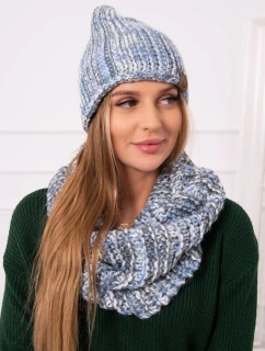 Dámska fleecová súprava Wiwiana K273 tmavo šedá