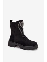 Boty Pracovní S Zateplené Eko Semišové Černé model 21707016 - Boto Boty Pracovní S Zateplené Eko Semišové Černé model 21707016 - Boto