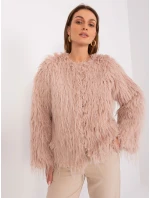 Bunda AT KR 2359.96P tmavo ružová