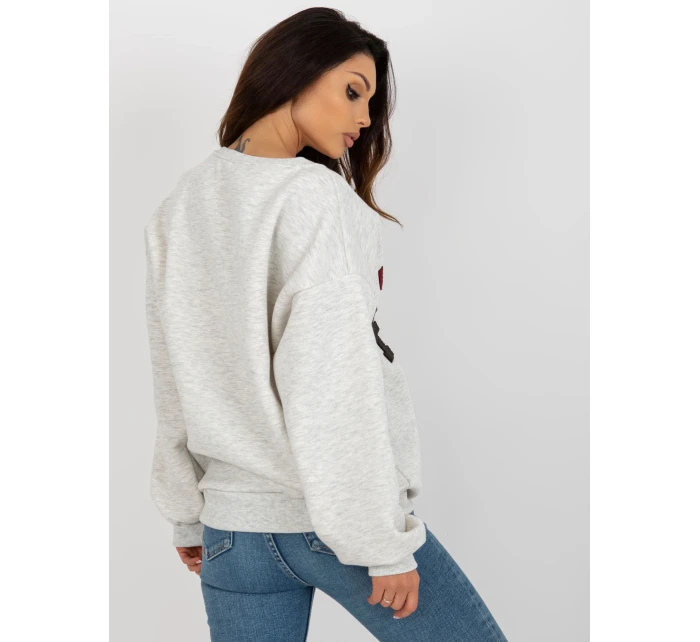 Mikina EM BL 617 5.00X svetlo šedá Mikina EM BL 617 5.00X svetlo šedá