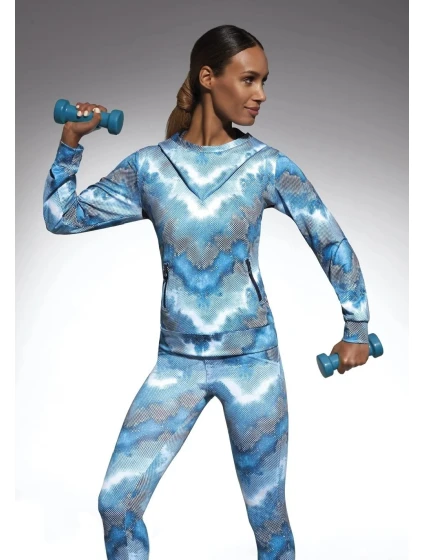 Sportovní dámská mikina Energy Blouse - Bas Bleu