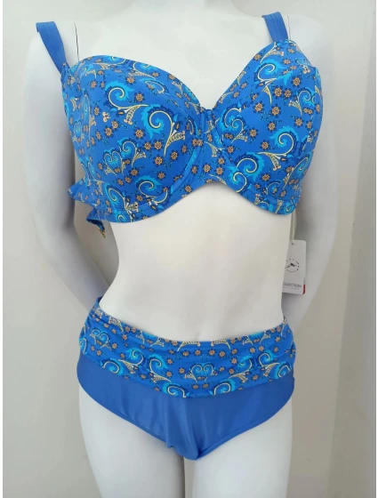 Dámske dvojdielne plavky Esmerald8 S995D22 modré - Self Dámske dvojdielne plavky Esmerald8 S995D22 modré - Self