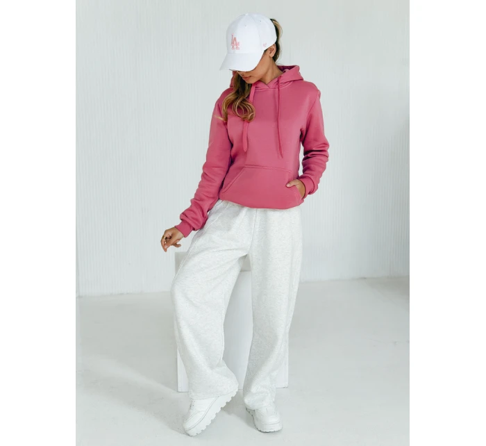 Dámska mikina BASIC fuchsiová BY1394