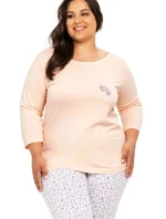 Dámske pyžamo 3257 Ariella peach - TARO