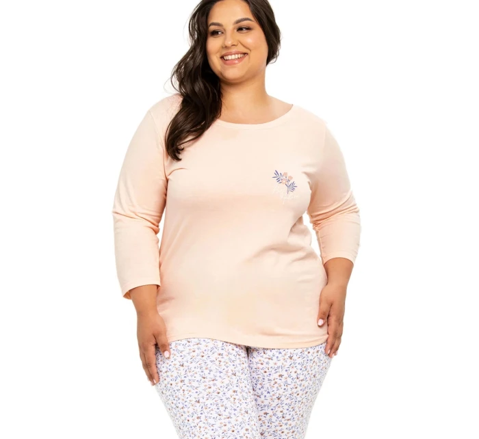 Dámske pyžamo 3257 Ariella peach - TARO