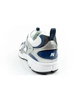 New Balance 408 pánske športové tenisky módne pohodlné biele strieborné