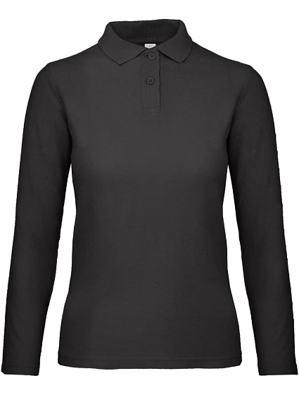 B&C ID.001 LSL /women Dámske piqué polo s dlhým rukávom 01.0I13 čierne B&C ID.001 LSL /women Dámske piqué polo s dlhým rukávom 01.0I13 čierne