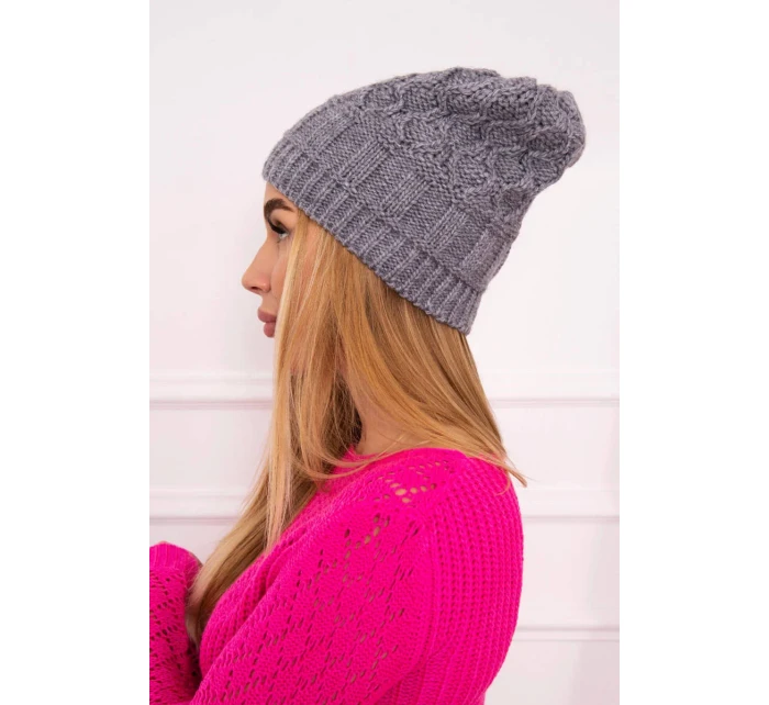 Fleecová čiapka Marta K231 tmavo šedá Fleecová čiapka Marta K231 tmavo šedá