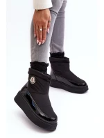 Dámské sněhule na platformě černé model 21636243 - Boto