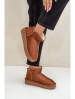 Śniegowce Na Platformie Damskie D.Franklin DFSH370010 Brązowe Śniegowce Na Platformie Damskie D.Franklin DFSH370010 Brązowe