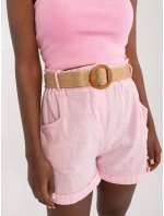 DHJ šortky SN 2598.28X svetlo ružová