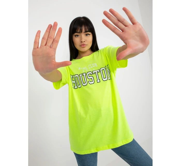 Dámske tričko EM TS 527 1.26X fluo žltá - FPrice Dámske tričko EM TS 527 1.26X fluo žltá - FPrice