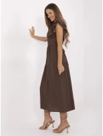 Šaty MI SK A2489.21 hnedé