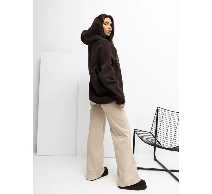 RV BL mikina A1039.22 tmavohnedá RV BL mikina A1039.22 tmavohnedá