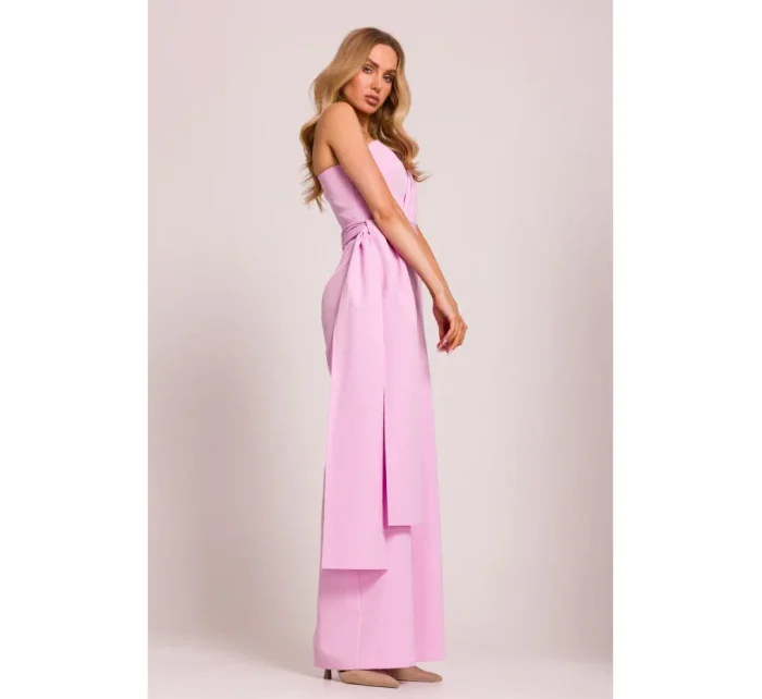 Kombinéza na jedno rameno se  růžová model 20970538 - Moe