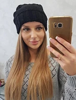 Dámska čiapka Danuta K331 čierna - Oliwia