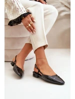 Balerínky YK-03 čierne - Krok vo veľkom štýle