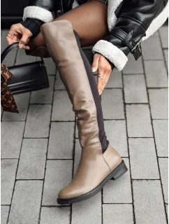 Dámské dlouhé kozačky Dstreet model 21981318 - FashionStreet