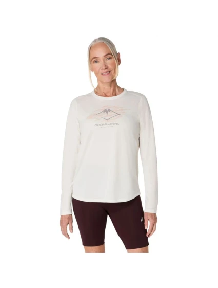 Fujitrail Logo LS Top model 21376209 White M - Asics