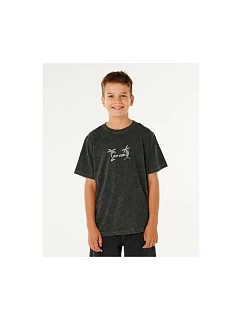 Koszulka chłopięca  Wash czarna dětské model 22245434 - Rip Curl
