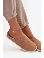 Dámské pantofle Domácí obuv model 21714535 Camel - Inblu