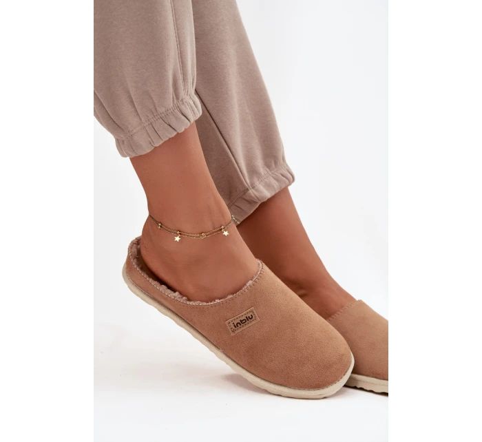 Dámské pantofle Domácí obuv model 21714535 Camel - Inblu