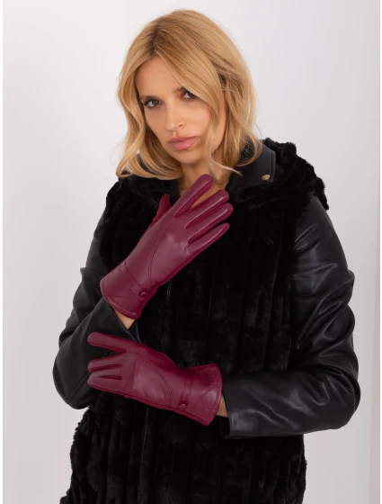 Rukavice AT RK 239802.28 bordó Rukavice AT RK 239802.28 bordó